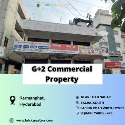 Picture of G+2  Commercial  Property, Karmanghat, Hyderabad