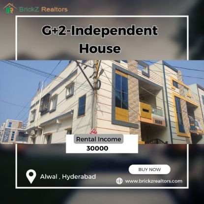 Picture of G+1 Independent House for Sale in Alwal , Hyderabad