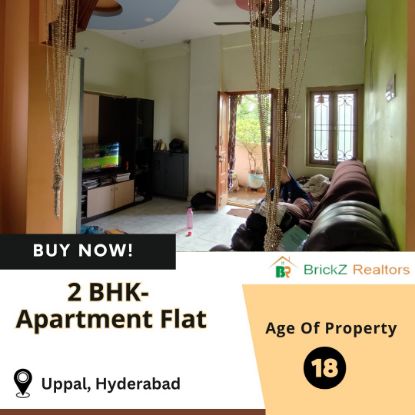 Picture of 2 BHK- Apartment Flat for Sale in Uppal, Hyderabad