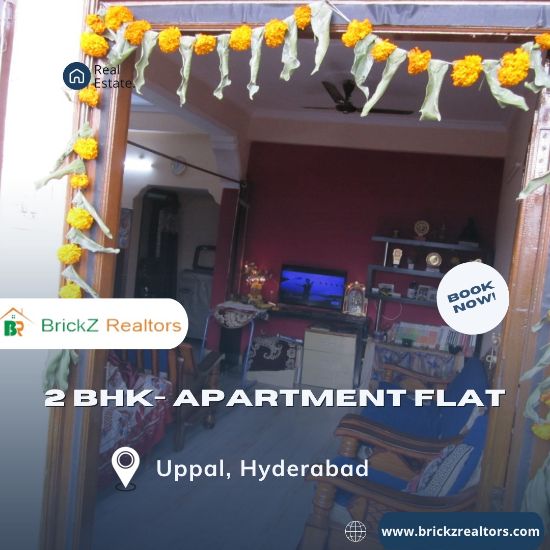 Picture of 2 BHK- Apartment Flat for Sale in Uppal, Hyderabad