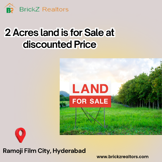 Picture of 2 Acres land is for Sale at discounted Price - 2nd Plot from Hyd-Vjd Highway